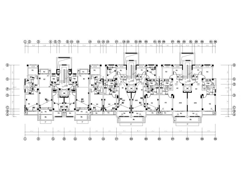 多层住宅电气图纸 - 2