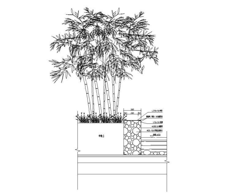 树池做法详图 - 2