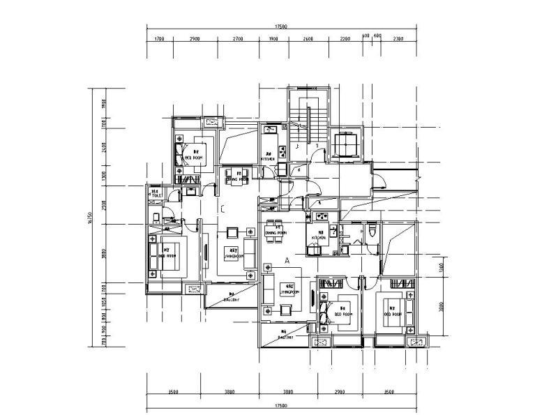 住宅设计图纸 - 1