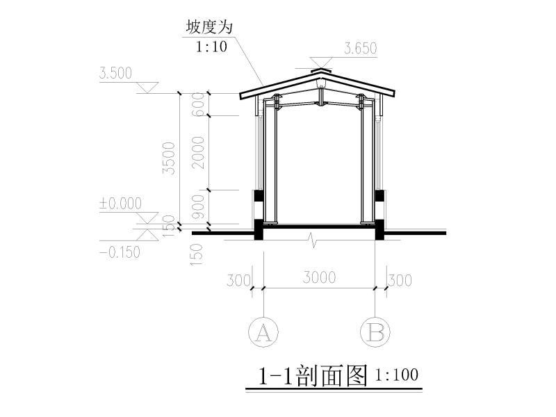 钢结构建筑施工图纸 - 4