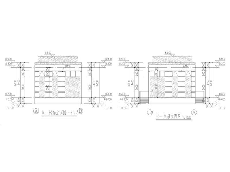 框架结构建筑图纸 - 3