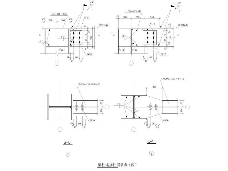 构造柱节点详图 - 1