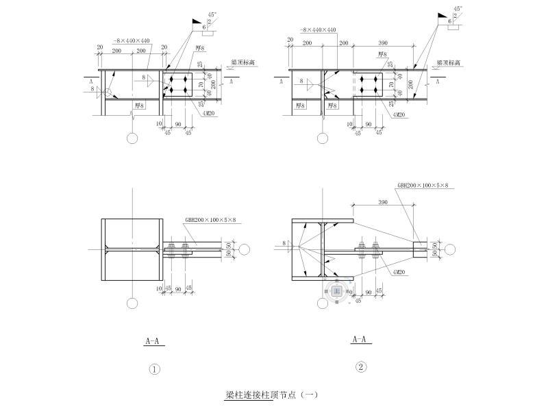 构造柱节点详图 - 4