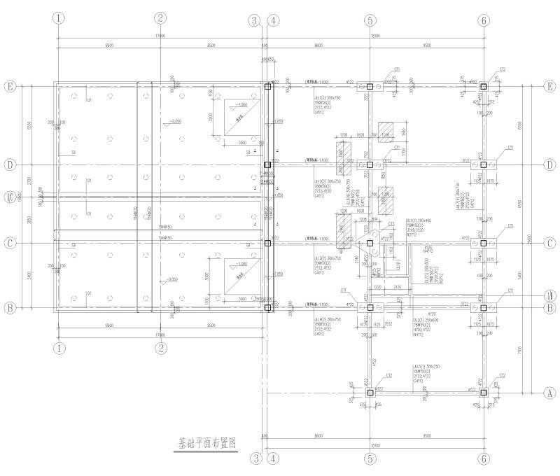 框架结构结构施工图 - 1