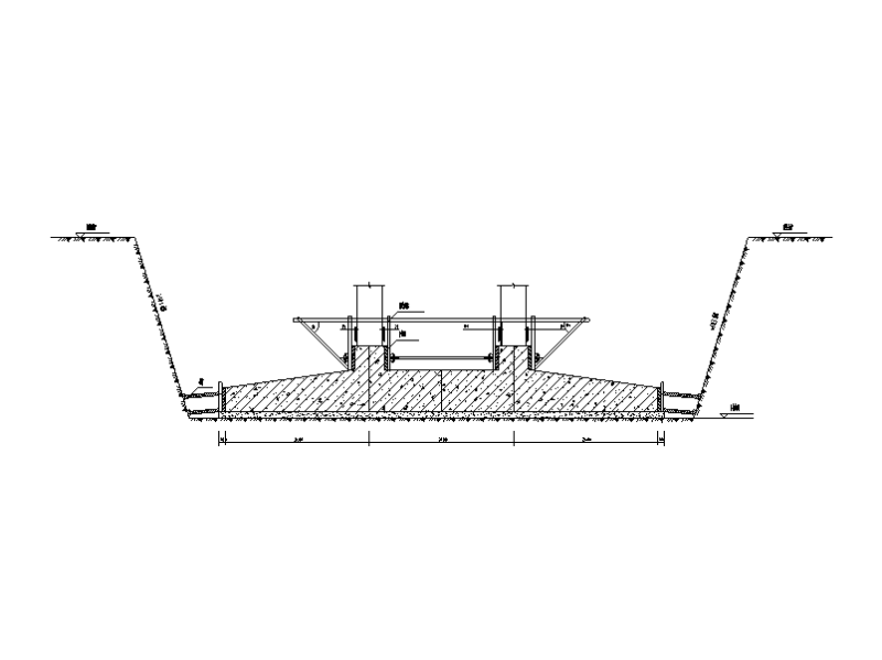 基础工程模板支设示意图纸版 - 3