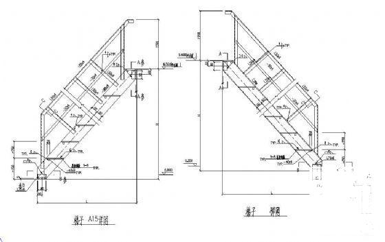 钢楼梯图纸 - 1