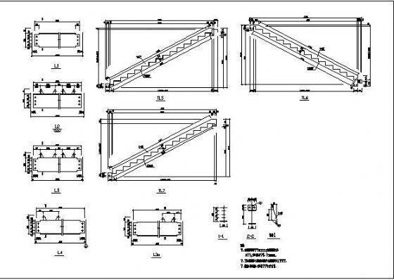 钢楼梯图纸 - 3