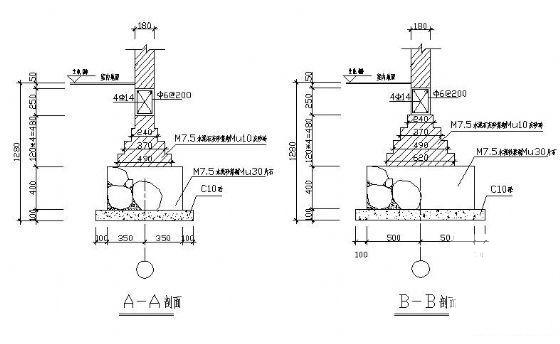 基础详图纸 - 1