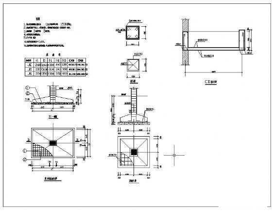 独立基础详图 - 1