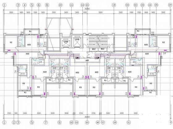 建筑通风系统图 - 1