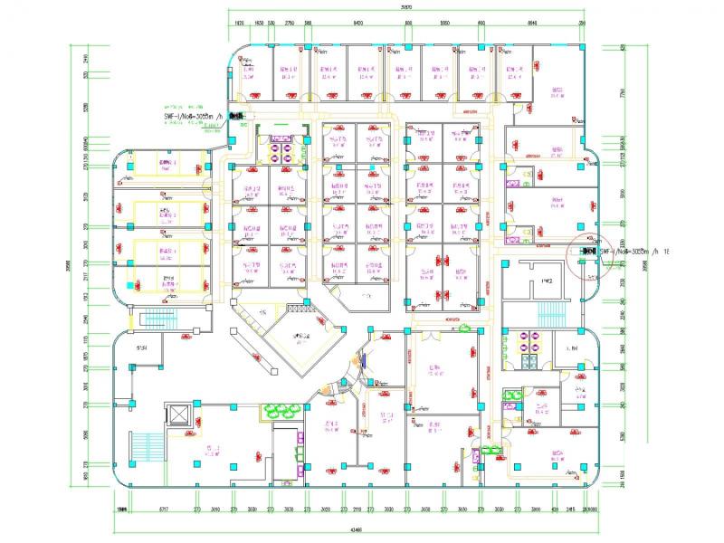 建筑通风系统图 - 1