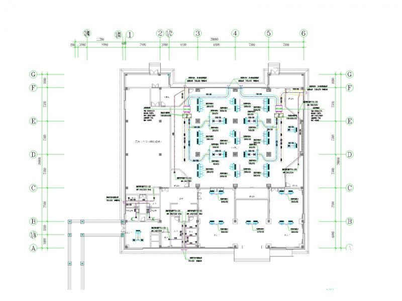 建筑通风系统图 - 1