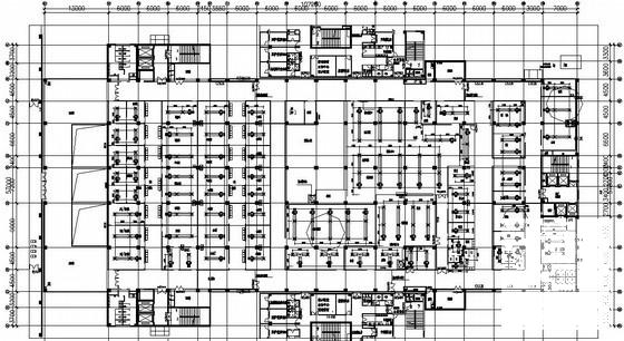 6层医疗中心空调平面施工图纸 - 1