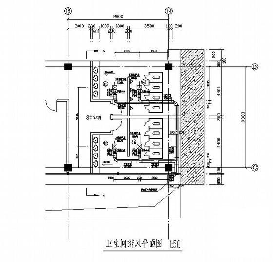 暖通空调大样图 - 3