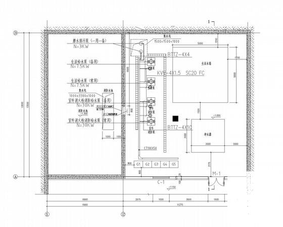 水泵房施工图纸 - 3