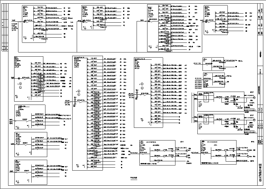 楼电气施工图纸 - 1