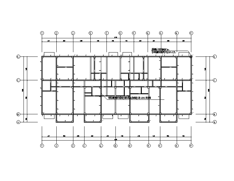 学校宿舍楼图纸 - 4