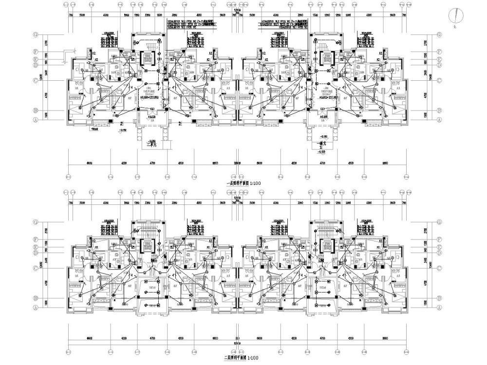 住宅楼电气图纸 - 1