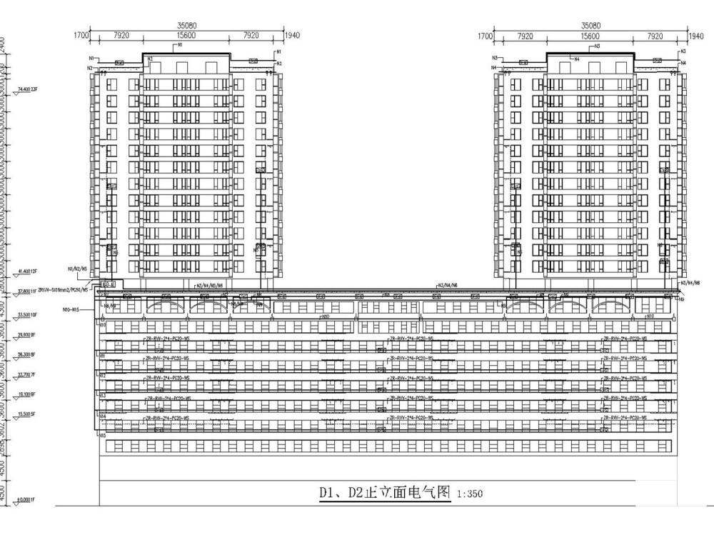 景观照明电气图纸 - 2