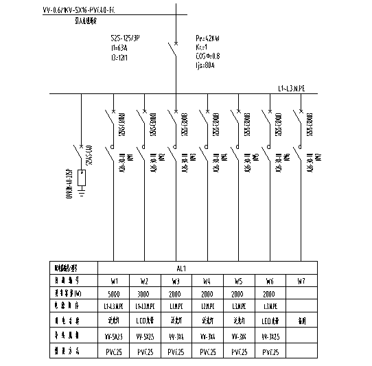 住宅楼设计施工图 - 2