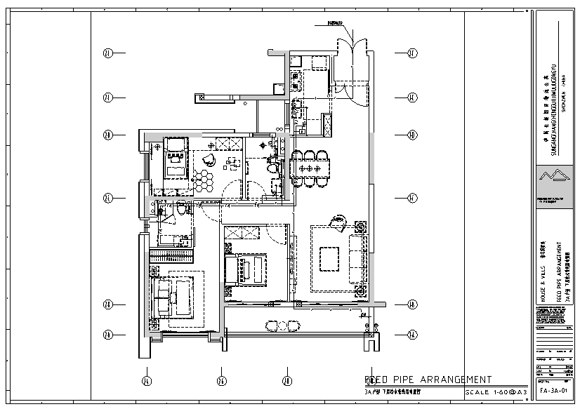 室内装修施工图纸 - 5