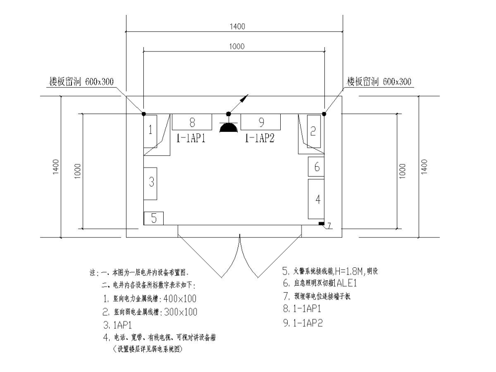 幼儿园施工图纸 - 4