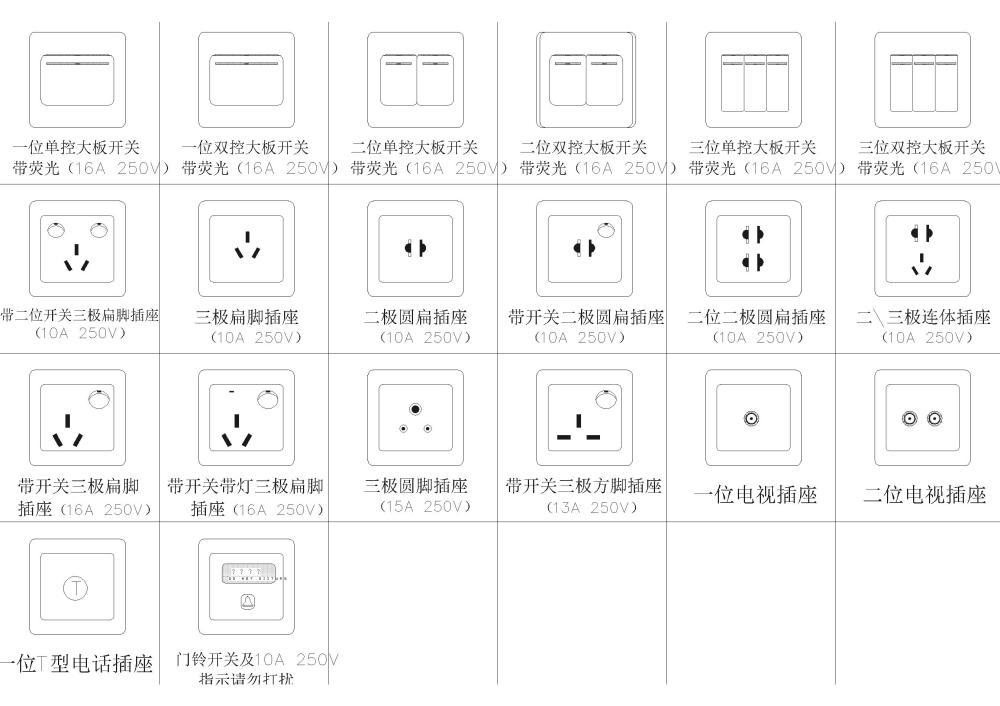 电气图插座 - 1