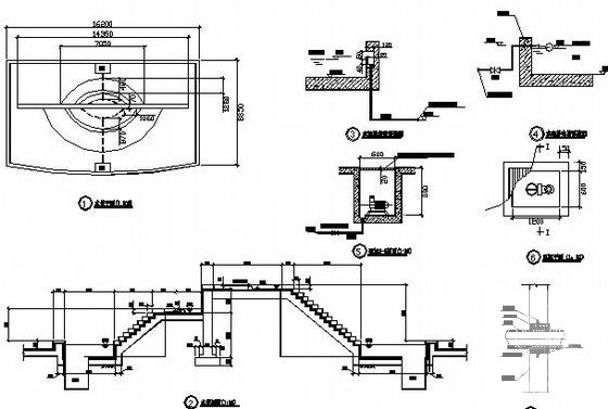 中央喷水池详图纸系统图 - 1