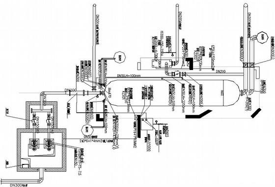 珠江净水处理工程图纸剖面图 - 1