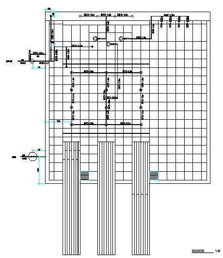 丽池水景管道系统图纸与平面图纸 - 1