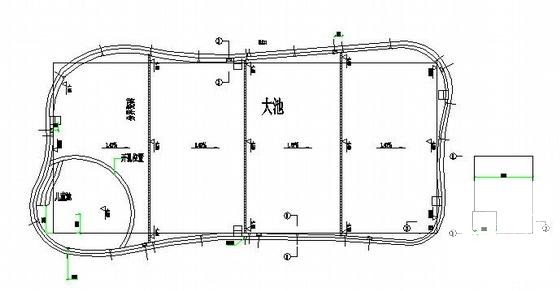 游泳池图纸 - 1