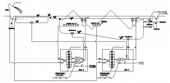 园林泳池水处理流程图纸 - 1