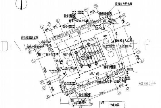 教学楼给排水图纸 - 1