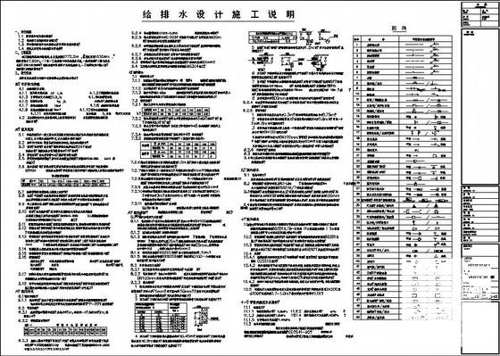 给排水设计图纸 - 4