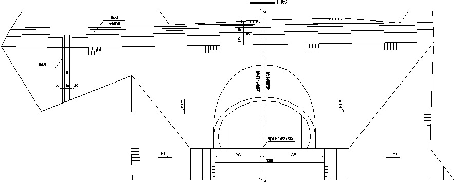 分离式隧道施工图 - 2