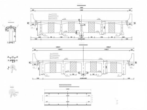 预应力T梁桥施工图 - 1