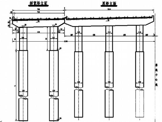 空心板桥拼宽设计图 - 1