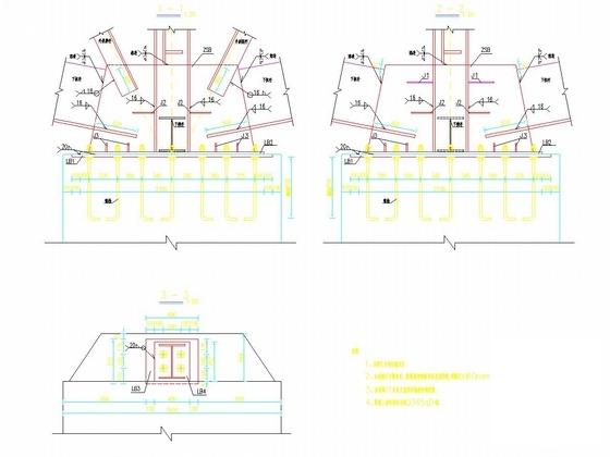 海鸥形拱桥设计施工图 - 5