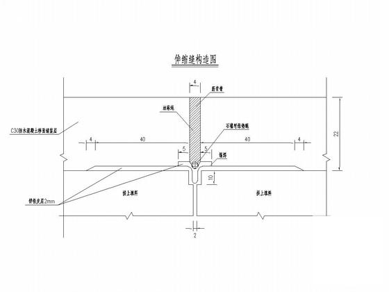 空腹式石拱桥施工大样图 - 4