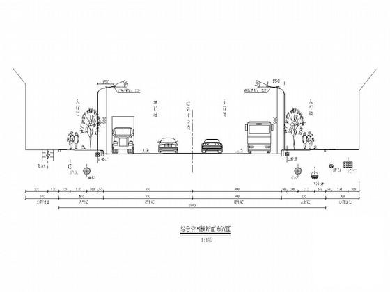 双向四车道路灯设计 - 1