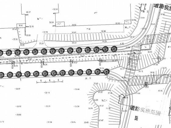 道路景观施工大样图 - 1