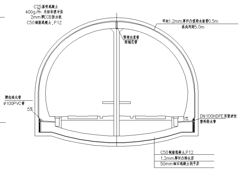 地铁隧道施工图 - 4