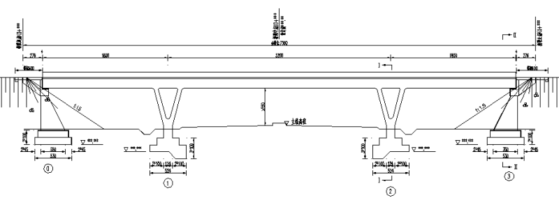 预应力砼连续刚构桥图 - 2