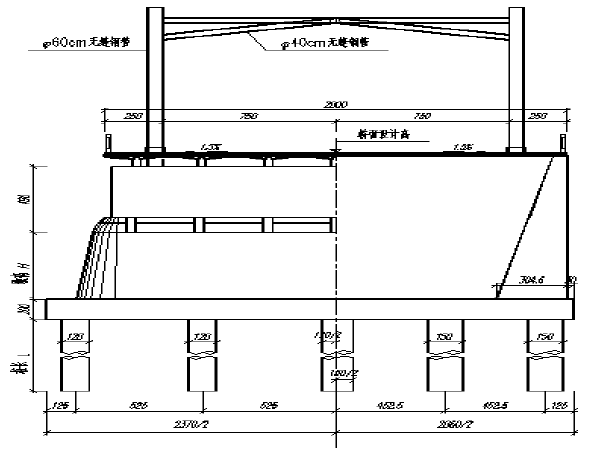 刚架拱桥施工大样图 - 1