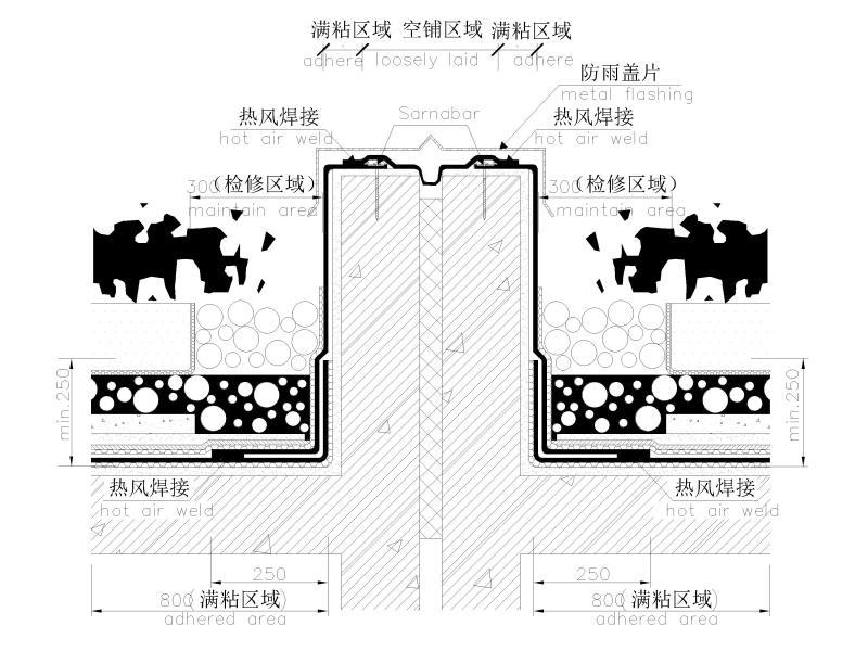 墙体收口节点图 - 1