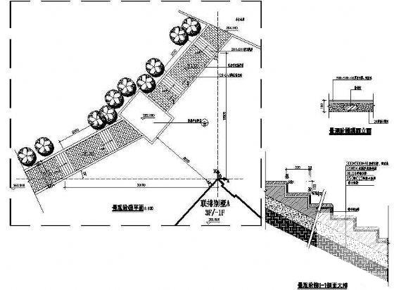 景观阶梯详图 - 1