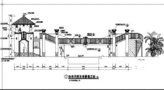 泳池横跨景观天桥做法 - 2