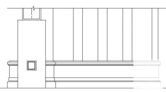 围墙栏杆施工图 - 1