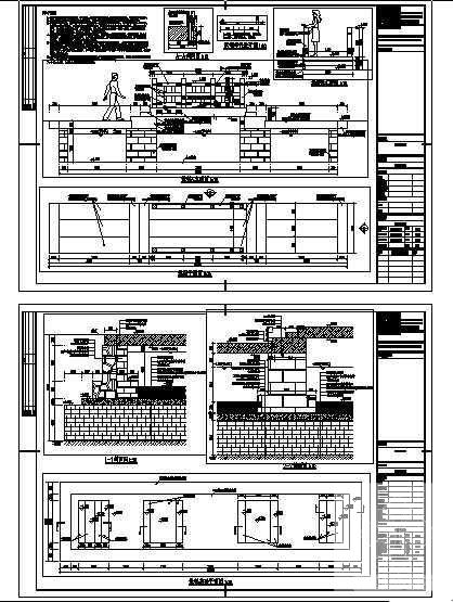 景桥全套图纸平面图及剖面图,立面图 - 3