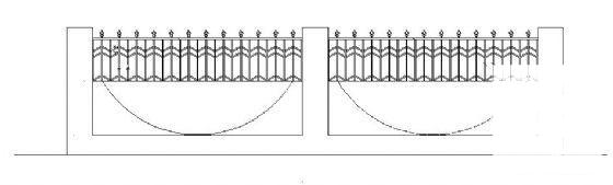 围墙详图 - 2